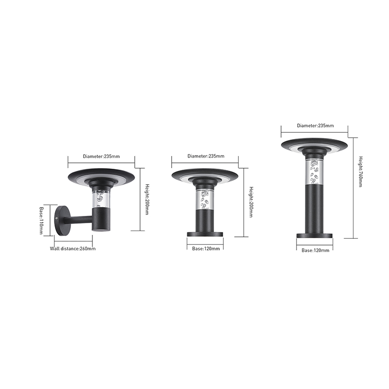 Luz de jardim solar LED Luz de jardim solar LED