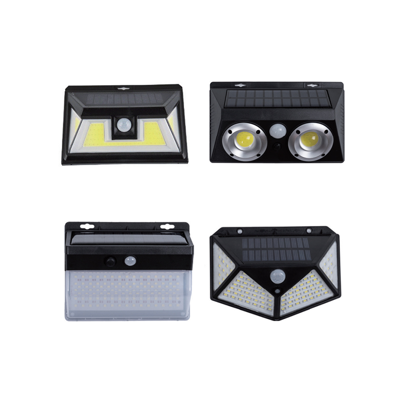Lâmpada de parede solar LED Lâmpada de parede solar LED