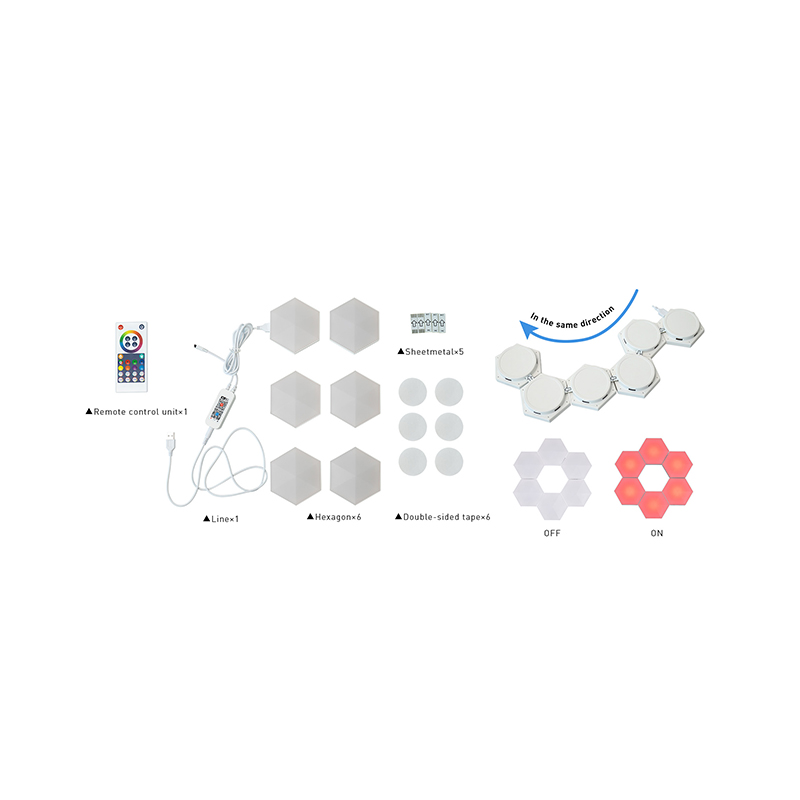 Lâmpada Smart Hexágono Smart