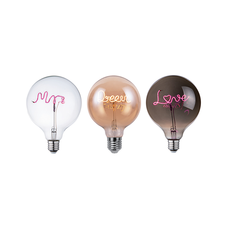 Lâmpada de filamento de LED (lâmpada de letra)